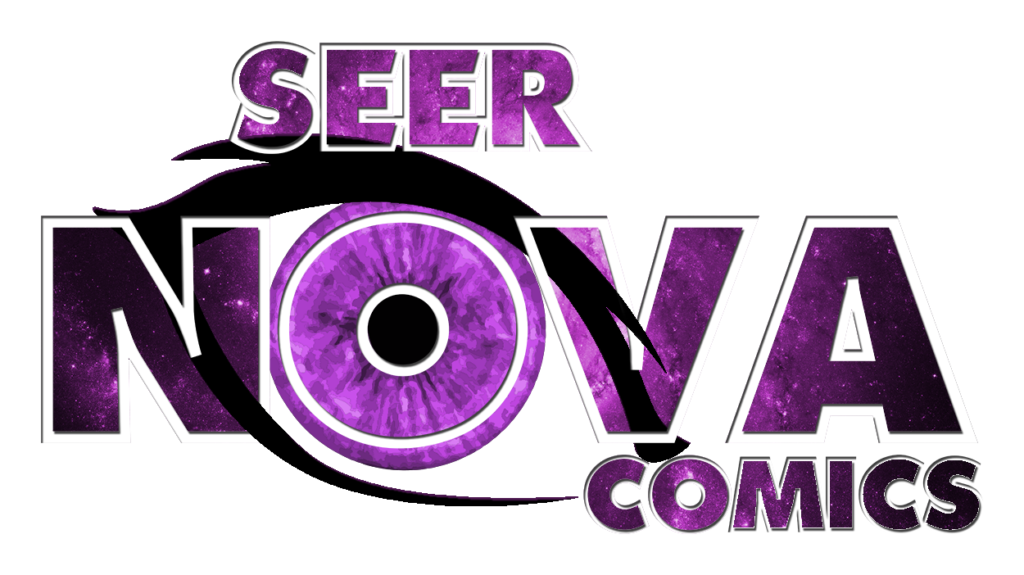 SeerNova Comics Logo with transparent background