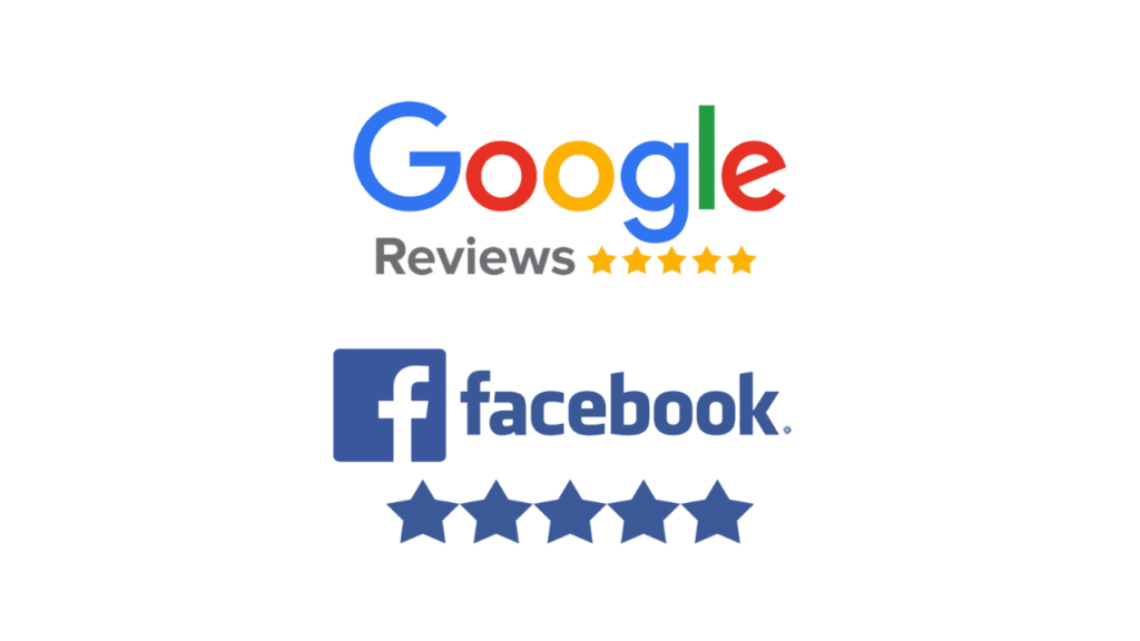 Google and Facebook Reviews and Testimonials